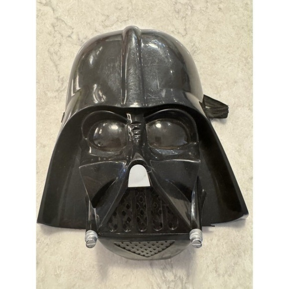 Star Wars Darth Vader Mask 11"Children's Black Plastic Mask Halloween Party
